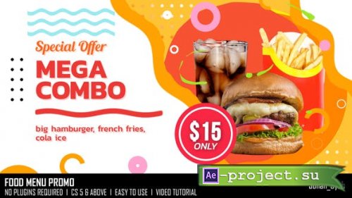 Videohive - Food Menu Promo - 29364901 - Project for After Effects