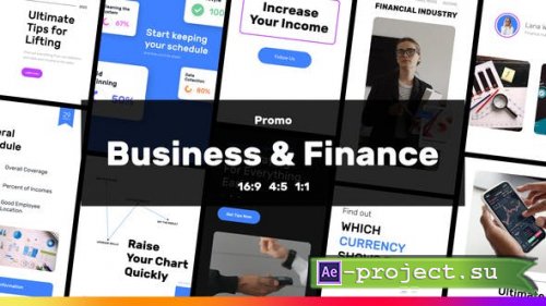 Videohive - Business and Finance Slideshow Stories and Posts - 34524067 - Project for After Effects
