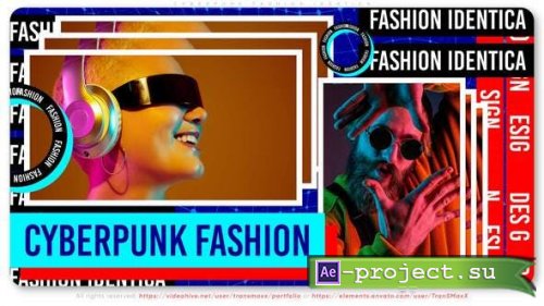 Videohive - Cyberpunk Fashion Identica - 34610894 - Project for After Effects