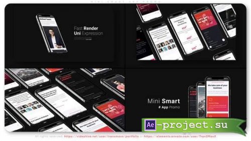Videohive - Mini Smart App Promo - 34617985 - Project for After Effects