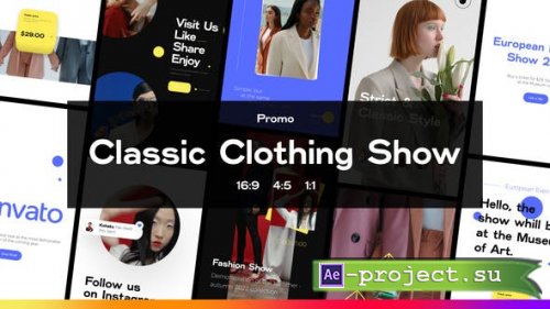 Videohive - Fashion Event  Instagram Stories and Posts Slideshow - 34620831