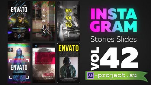 Videohive - Instagram Stories Slides Vol. 42 - 34623655 - Project for After Effects
