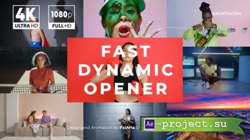Videohive - Fast Dynamic Opener - 33909628 - Project for After Effects