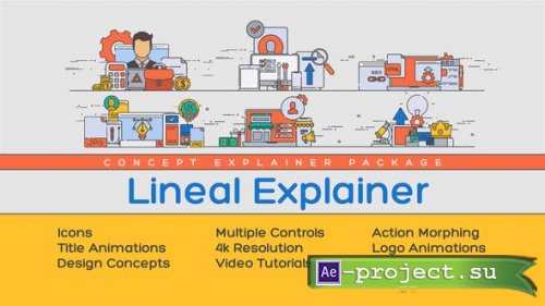 Videohive - Lineal Explainer V01 - 33914250 - Project for After Effects