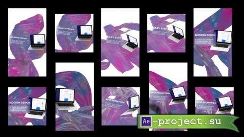 Videohive - Soft Cloth Instagram Website Promo - 34629414 - Project for After Effects