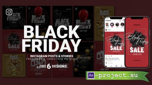 Videohive - Black Friday Instagram Promo V77 - 34666588 - Project for After Effects