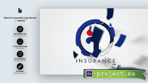 Videohive - Sketch & Assembly Logo Reveal - 34681160 - Project for After Effects