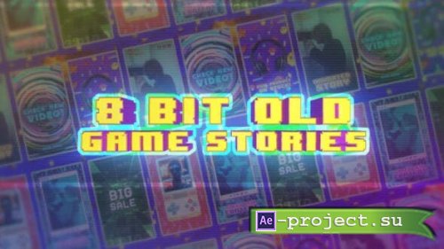 Videohive - 8 Bit Old Game Social Media Stories - 34742157 - Project for After Effects