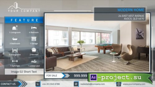 Videohive - Real Estate - Single Property - 15810176 - Project for After Effects