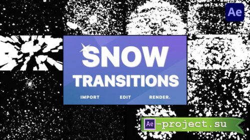 Videohive - Snow Transitions | After Effects - 34738038 - Project for After Effects