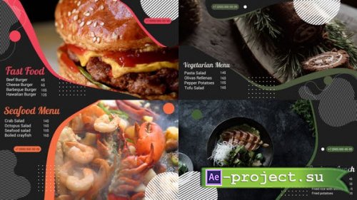 Videohive - Food Menu || After Effects - 34758795 - Project for After Effects