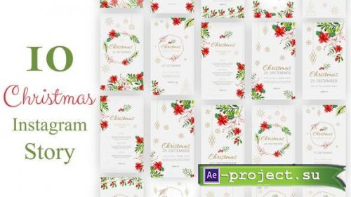 Videohive - Christmas Instagram Stories - 34766082 - Project for After Effects