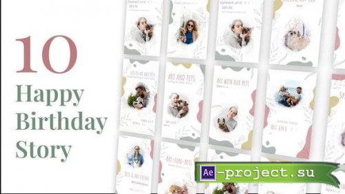 Videohive - Pets Instagram Story Pack - 34767940 - Project for After Effects