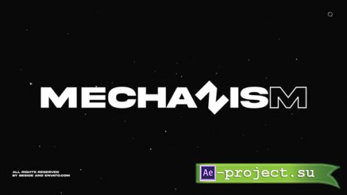 Videohive - Typography Titles - Mechanism - 34767873 - Project for After Effects