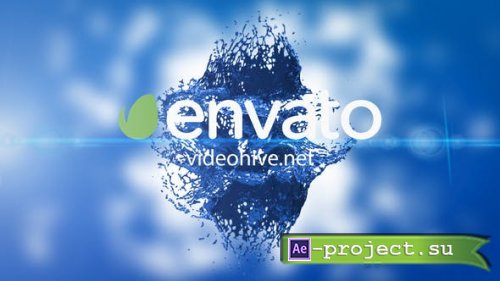 Videohive - Logo Water Splash - 34162496 - Project for After Effects