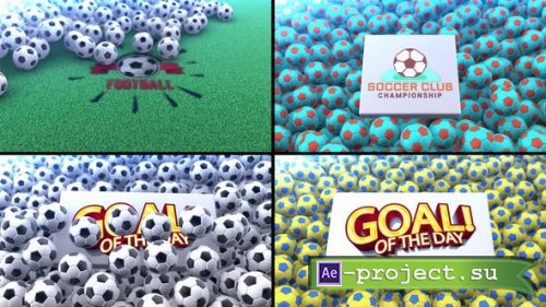 Videohive - Soccer Logo Reveal 2 - 34606101 - Project for After Effects