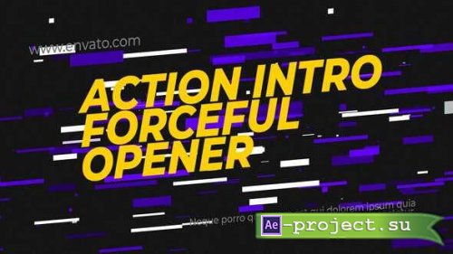 Videohive - Action Intro - Forceful Opener - 23653346 - Project for After Effects