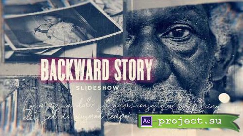 Videohive - Backward Story - Slideshow - 23902330 - Project for After Effects