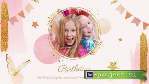Videohive - Birthday Slideshow - 34768941 - Project for After Effects