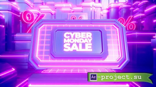 Videohive - Cyber Monday Sale Logo Reveal - 34774887 - Project for After Effects
