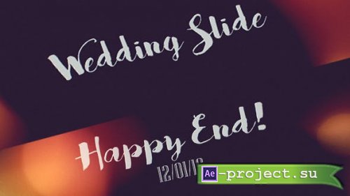 Videohive - Wedding Slide - 14499075 - Project for After Effects