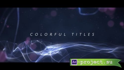 Videohive - Colorful Titles - 19680342 - Project for After Effects