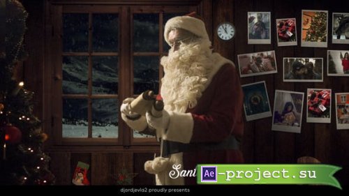 Videohive - Santa Claus in the Midnight - 22892797 - Project for After Effects