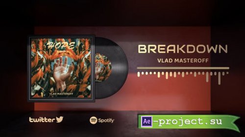 Videohive - Vinyl Record Visualizer - 34773840 - Project for After Effects