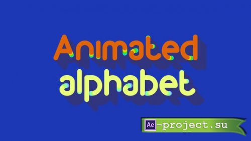 Videohive - Animated Alphabet - 33698933 - Project for After Effects