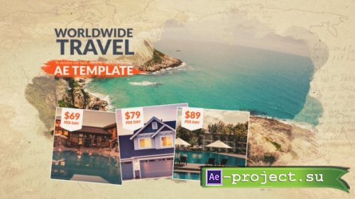 Videohive - Worldwide Travel Tours - 20341955 - Project for After Effects
