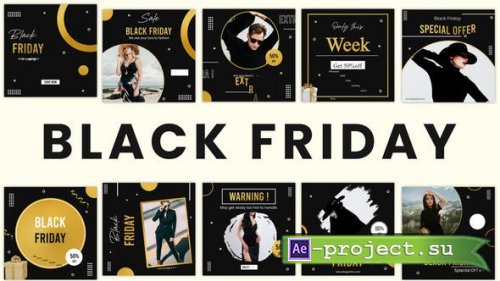 Videohive - Black Friday Social Media Post - 34816377 - Project for After Effects