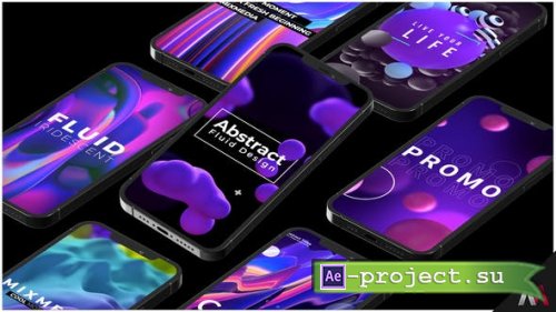 Videohive - Abstract Titles | Mobile - 34663811 - Project for After Effects