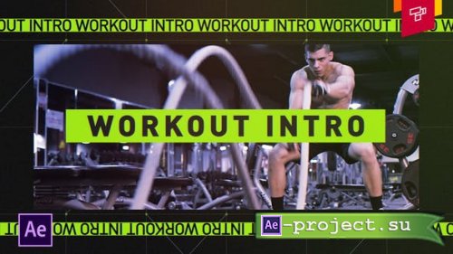 Videohive - Workout & Gym Sports Intro - 34002695 - Project for After Effects