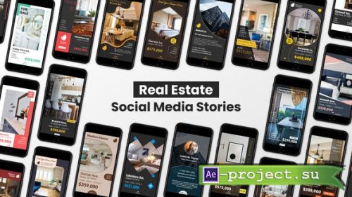 Videohive - Real Estate Social Media Stories for Instagram, Facebook, Snapchat - 28409903