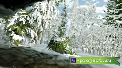 Videohive - Winter Forest Nature Logo - 29985870 - Project for After Effects
