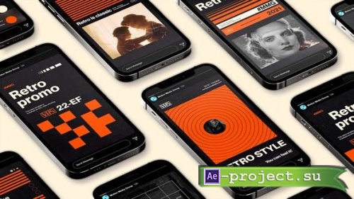 Videohive - Retro Stories Pack - 34907924 - Project for After Effects