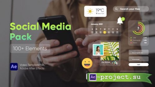 Videohive - Social Media Pack - 34277819 - Project for After Effects