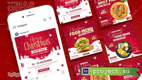 Videohive - Merry Christmas Sale - 34882371 - Project for After Effects