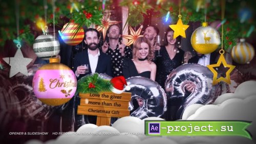 Videohive - Christmas Balls Slideshow Opener - 34883888 - Project for After Effects