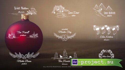 Videohive - Christmas Titles & Lower Thirds | MOGRt - 34857791 - Premiere Pro Template