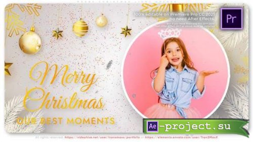 Videohive - Merry Christmas Light Opener - 34910164 - After Effects & Premiere Pro Templates