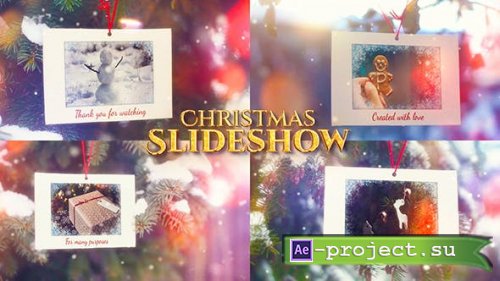 Videohive - Christmas Slideshow - Winter Photo Gallery - 20758071 - Project for After Effects