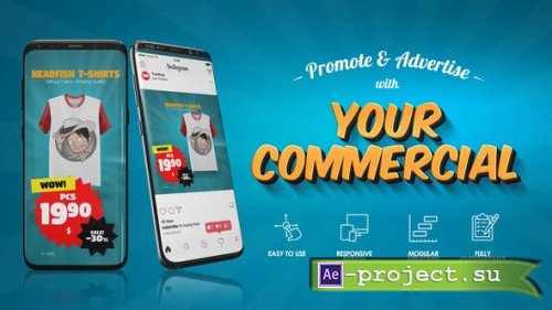 Videohive - Your Commercial - 22486660 - Project for After Effects