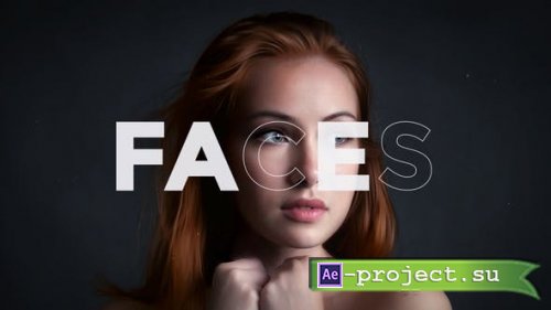 Videohive - Faces | Mosaic Intro - 34913142 - Project for After Effects