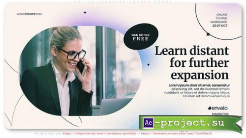 Videohive - Online Learning Course Promo - 34913010 - Project for After Effects