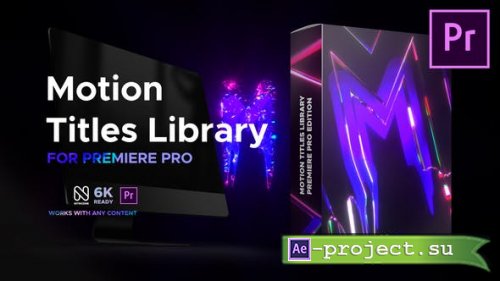 Videohive - Motion Titles Library for Premiere Pro - 34584293