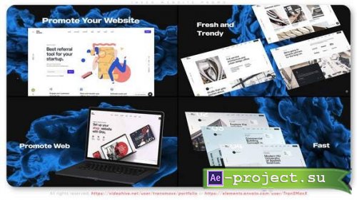 Videohive - Inked Website Promo - 34913127 - Project for After Effects