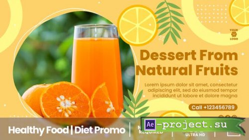 Videohive - Healthy Food | Diet Promo - 34900376 - Project for After Effects