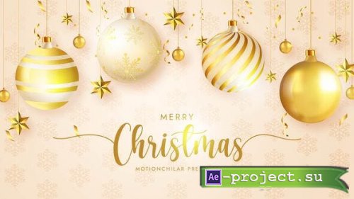 Videohive - Merry Christmas Ident - 34936776 - Project for After Effects