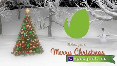 Videohive - Merry Christmas Logo Intro - 34939090 - Project for After Effects
